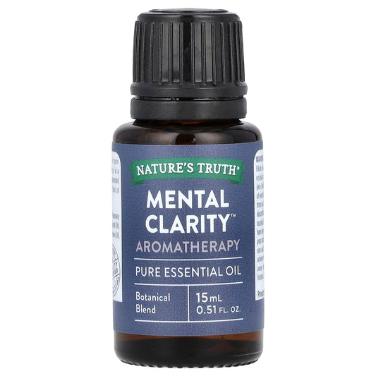 Nature's Truth, Pure Essential Oil, Focusing Mental Clarity™, 0.51 fl oz (15 ml)