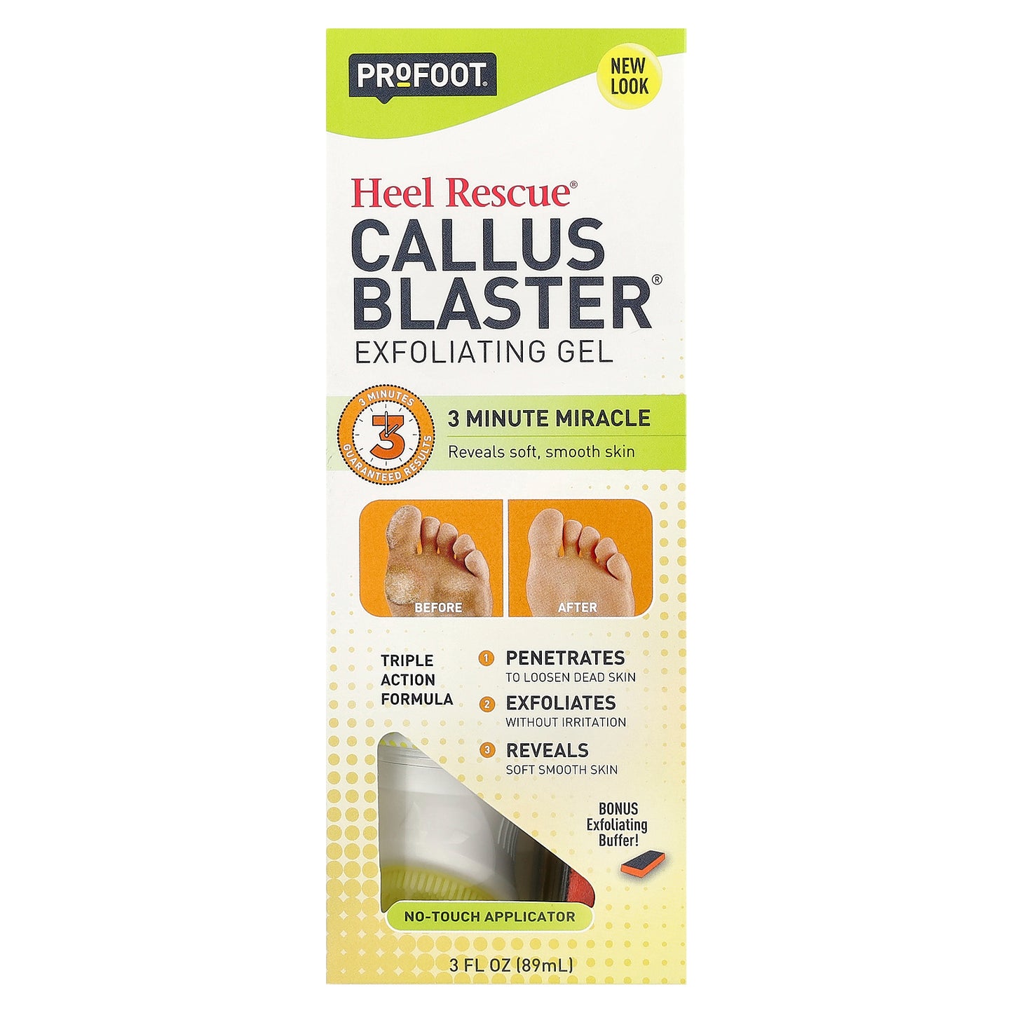 Profoot, Heel Rescue®, Callus Blaster® Exfoliating Gel, 3 fl oz (89 ml)