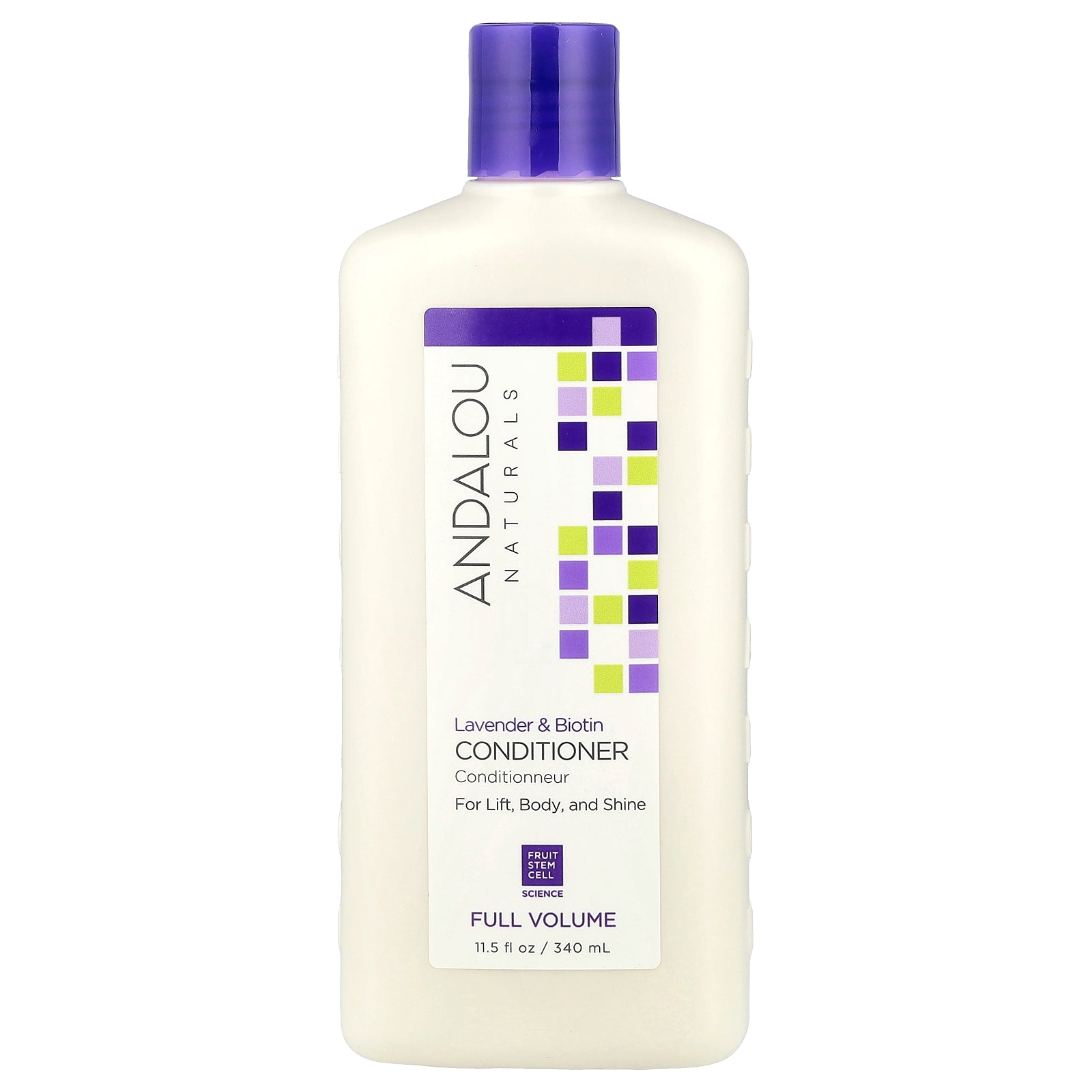 Andalou Naturals, Conditioner, Full Volume, Lavender & Biotin, 11.5 fl oz (340 ml)