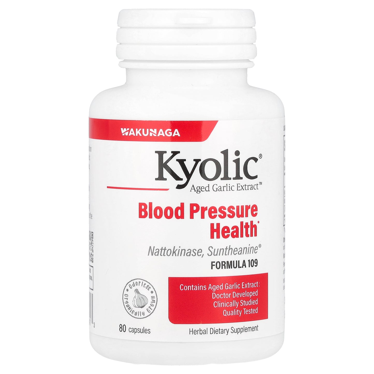 Kyolic, Aged Garlic Extract™, Formula 109, 80 Capsules