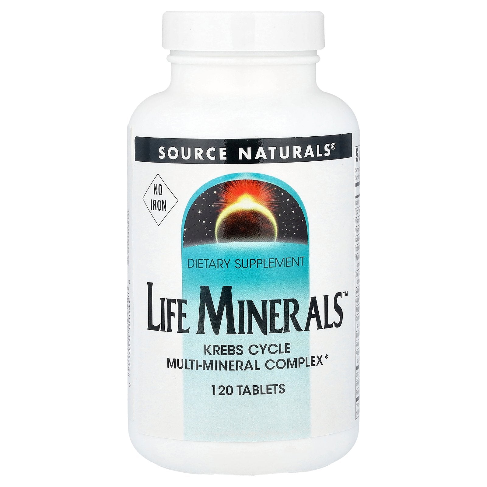 Source Naturals, Life Minerals™, No Iron, 120 Tablets