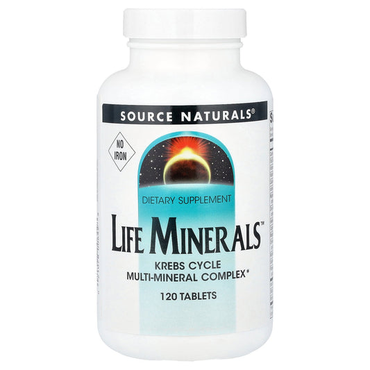 Source Naturals, Life Minerals™, No Iron, 120 Tablets