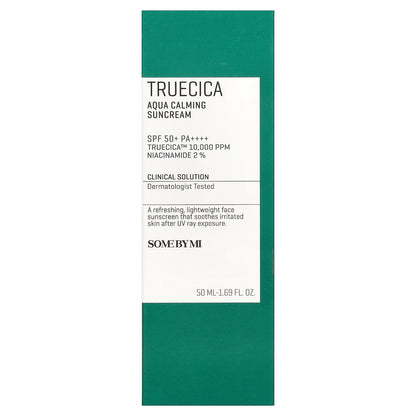 SOME BY MI, Truecica, Aqua Calming Sunscreen, SPF 50+ PA++++, 1.69 fl oz (50 ml)