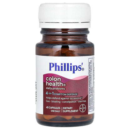 Phillip's, Colon Health Daily Probiotic, 45 Capsules