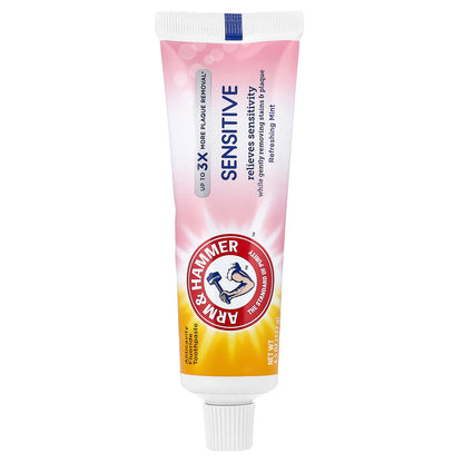 Arm & Hammer, Anticavity Fluoride Toothpaste, Sensitive, Refreshing Mint, 4.5 oz (127 g)