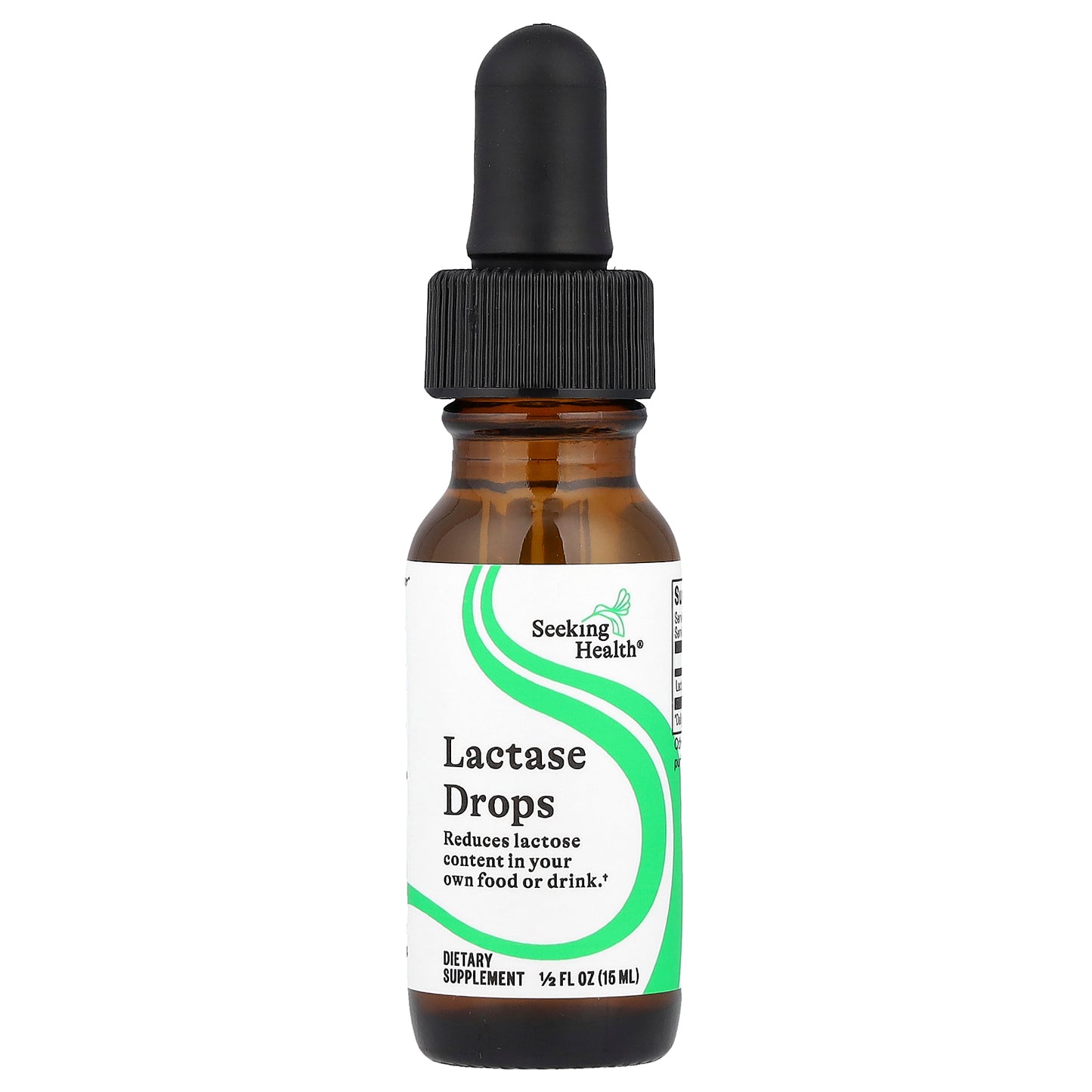 Seeking Health, Lactase Drops, 1/2 fl oz (15 ml)