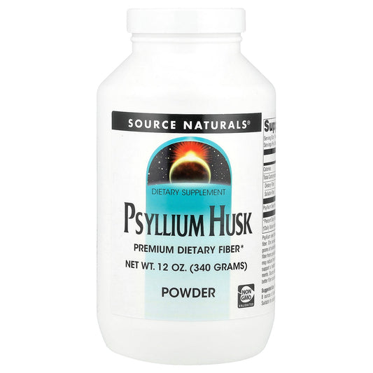 Source Naturals, Psyllium Husk Powder, 12 oz (340 g)