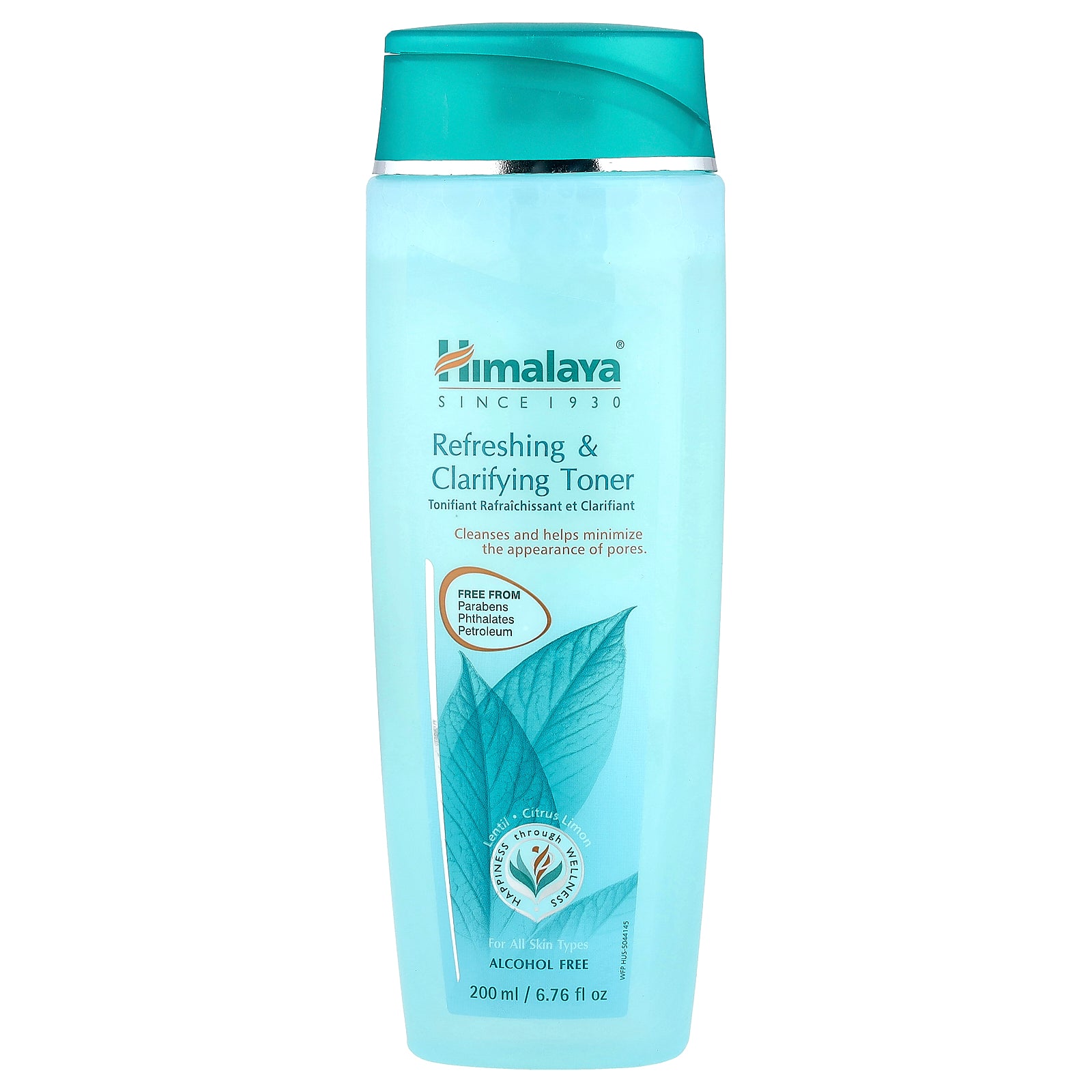 Himalaya, Refreshing & Clarifying Toner, All Skin Types, Lentil and Citrus Lemon, 6.76 oz (200 ml)