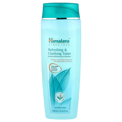Himalaya, Refreshing & Clarifying Toner, All Skin Types, Lentil and Citrus Lemon, 6.76 oz (200 ml)