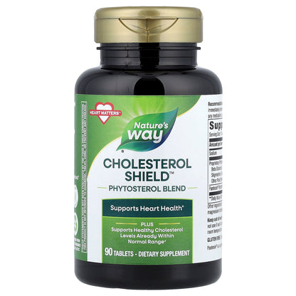 Nature's Way, Cholesterol Shield™, Phytosterol Blend , 90 Tablets
