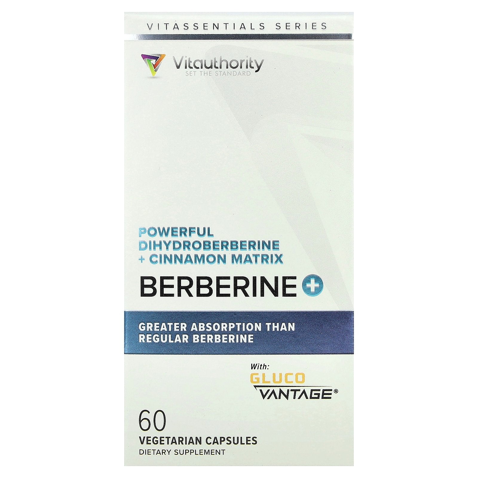 Vitauthority, Berberine +, 60 Vegetarian Capsules