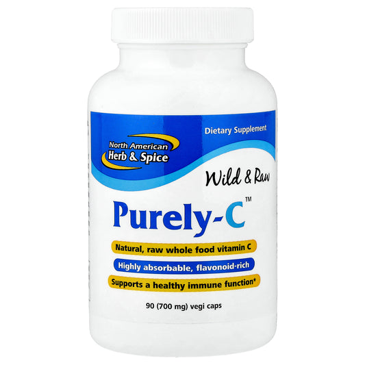 North American Herb & Spice, Purely-C™, 700 mg, 90 Vegicaps