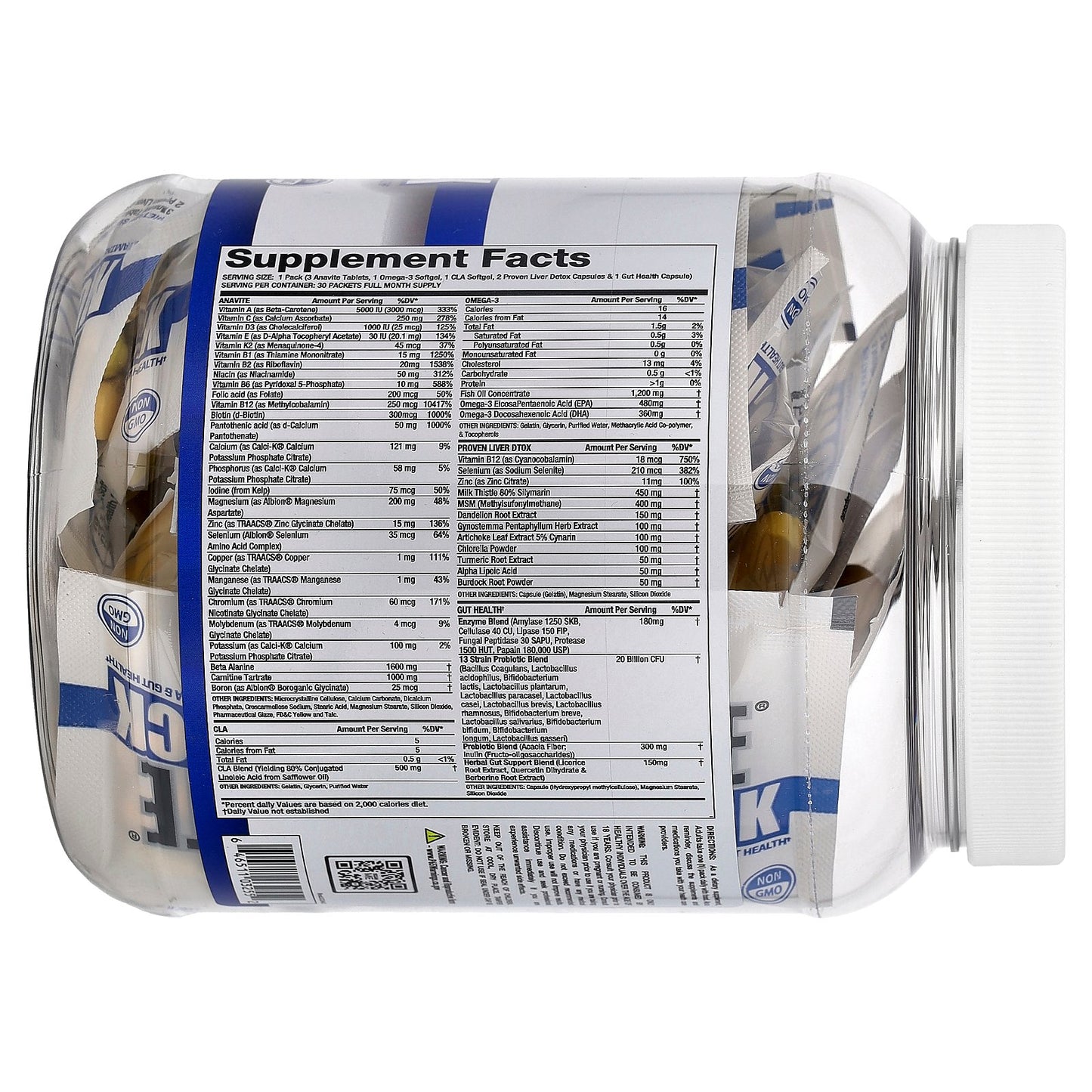 Gaspari Nutrition, Anavite® Multi-Pack, 30 Packets