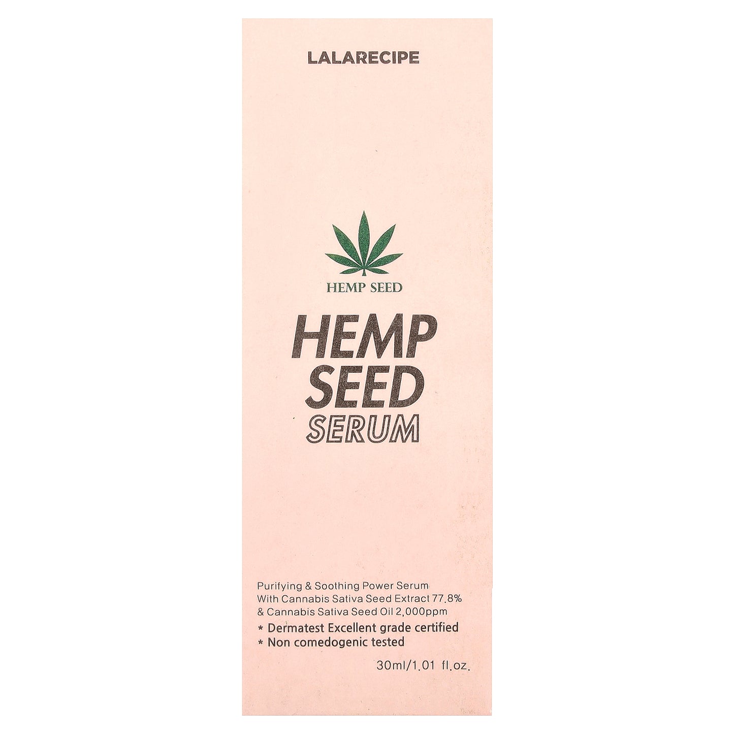 Lalarecipe, Hemp Seed Serum, 1.01 fl oz (30 ml)