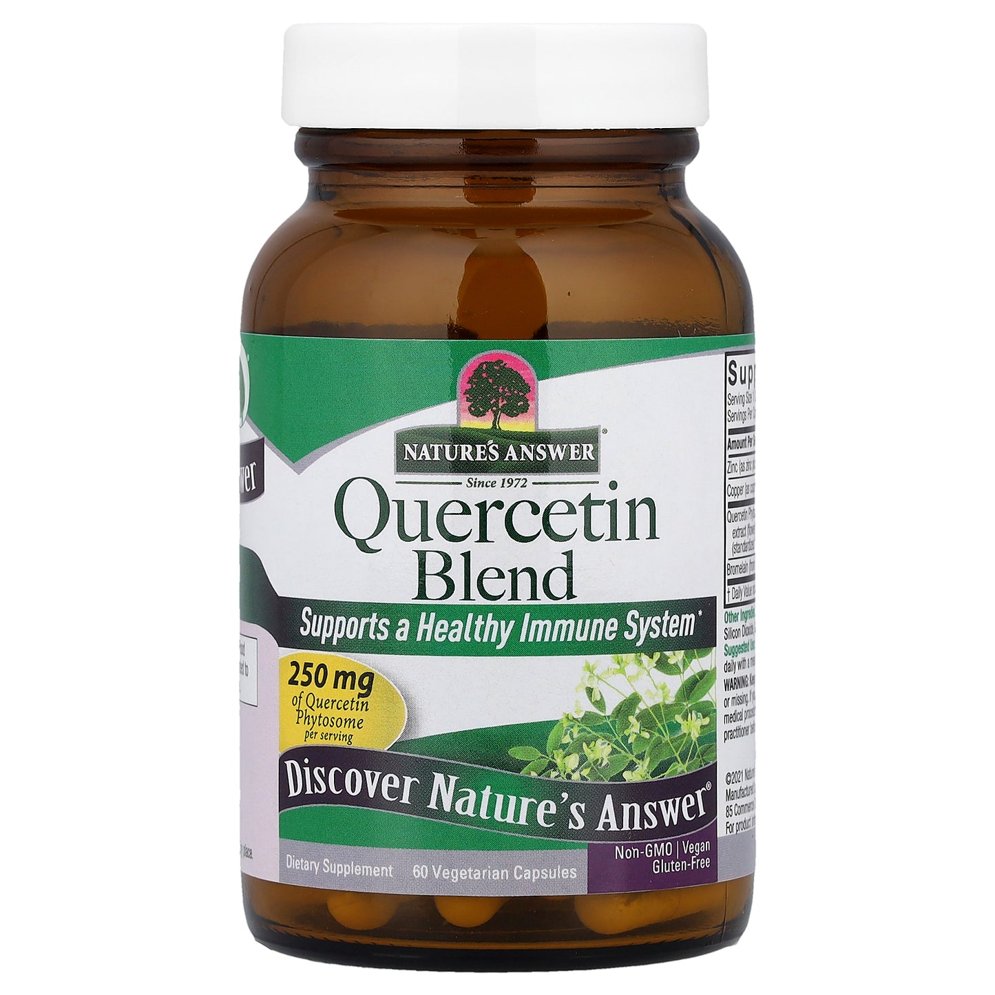 Nature's Answer, Quercetin Blend, 60 Vegetarian Capsules