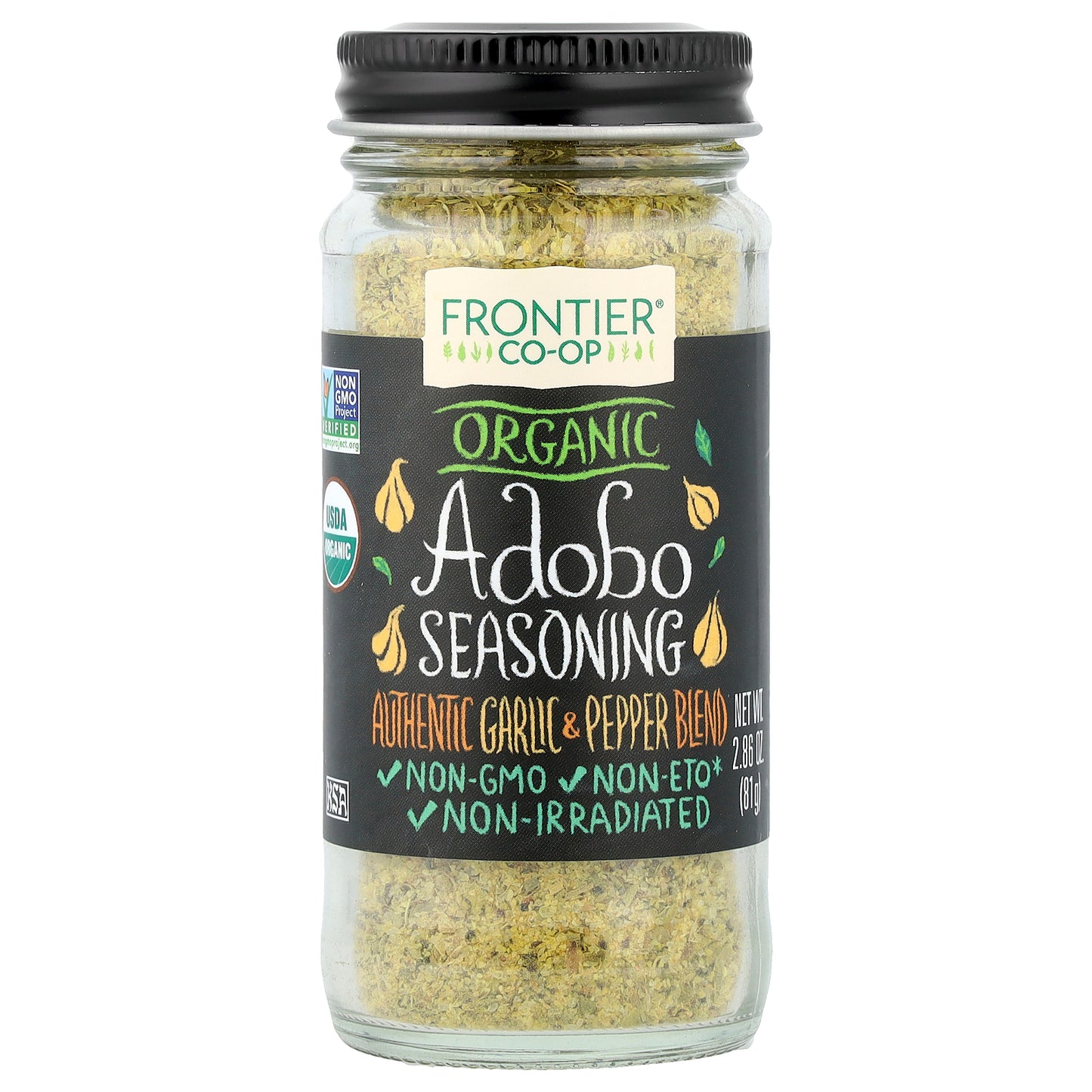 Frontier Co-op, Organic Adobo Seasoning, 2.86 oz (81 g)