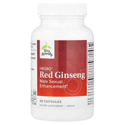 Terry Naturally, HRG80™ Red Ginseng, 48 Capsules