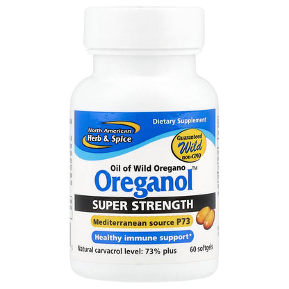 North American Herb & Spice, Oreganol™, Super Strength, 60 Softgels