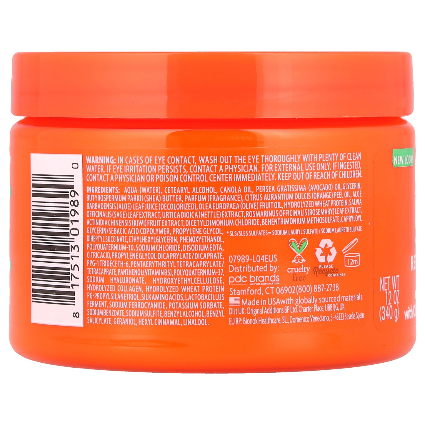 Cantu, Avocado Hydrating, Repair Leave-In Cream, 12 oz (340 g)