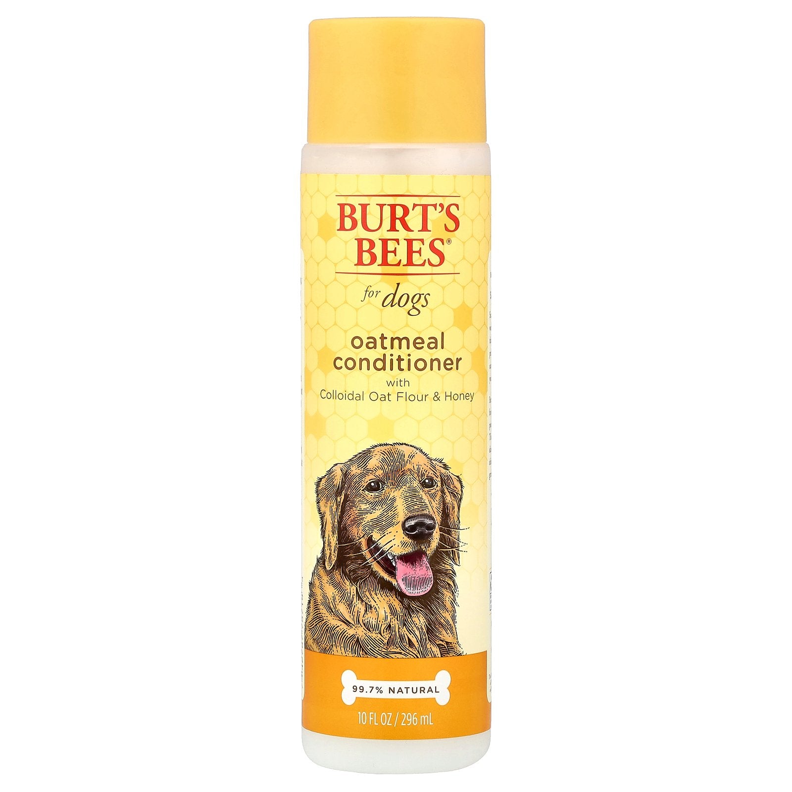 Burt's Bees, Oatmeal Conditioner For Dogs with Colloidal Oat Flour & Honey, 10 fl oz (296 ml)