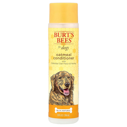 Burt's Bees, Oatmeal Conditioner For Dogs with Colloidal Oat Flour & Honey, 10 fl oz (296 ml)