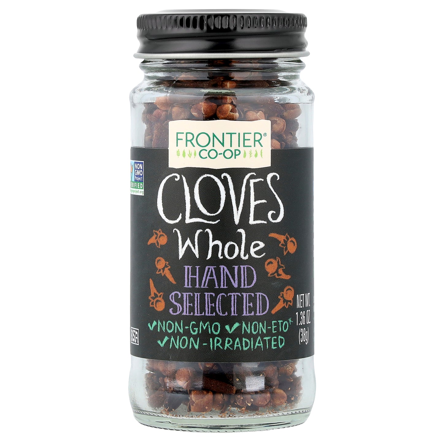 Frontier Co-op, Cloves, Whole, 1.36 oz (38 g)