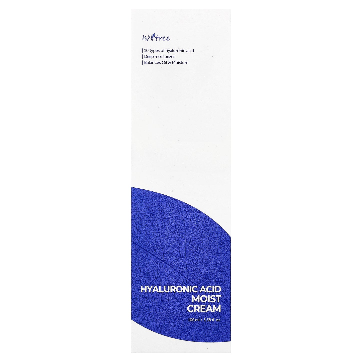 ISNtree, Hyaluronic Acid Moist Cream, 3.38 fl oz (100 ml)