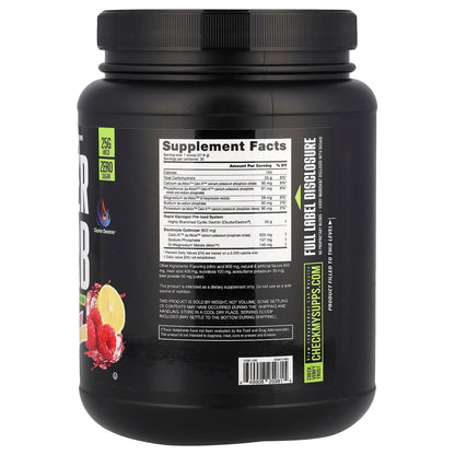 NutraBio, Super Carb, Raspberry Lemonade, 1.8 lb (834 g)