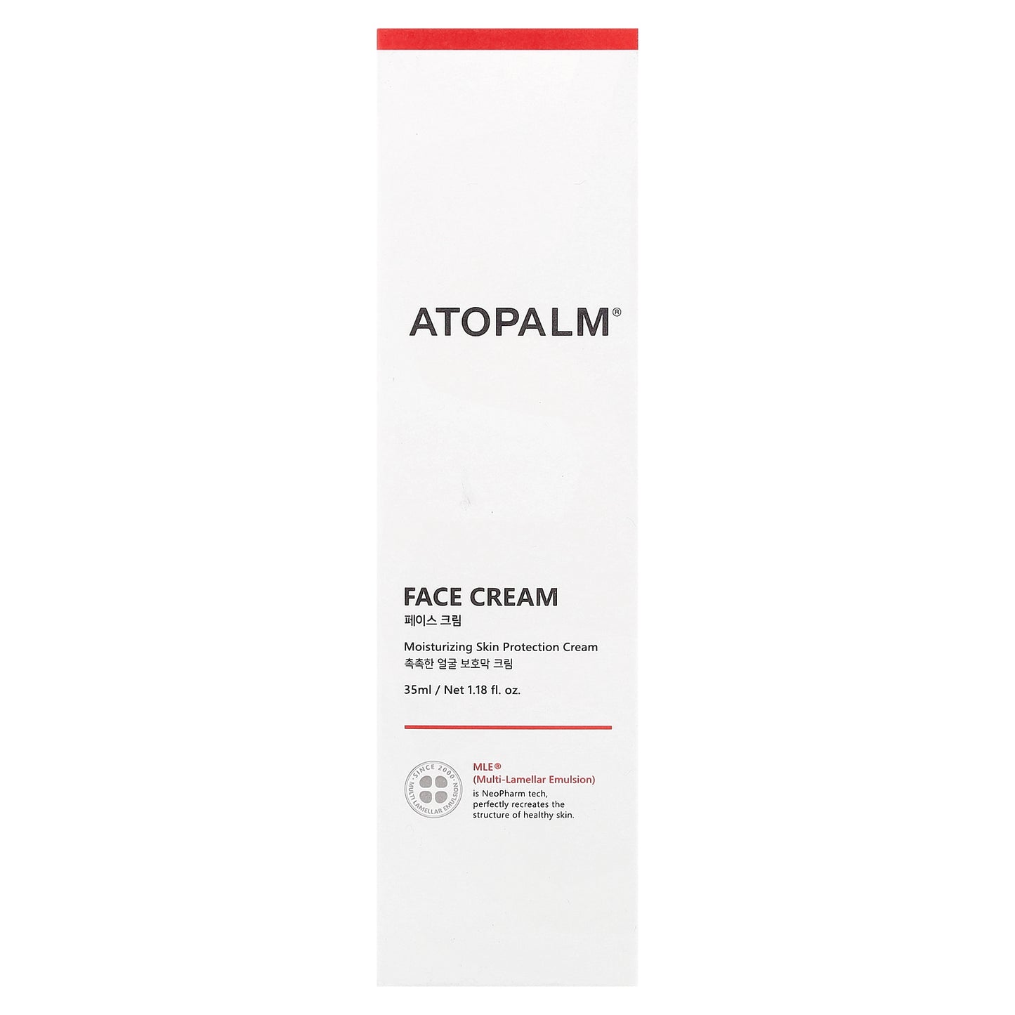 Atopalm, Face Cream, Moisturizing Skin Protection Cream, 1.18 fl oz (35 ml)