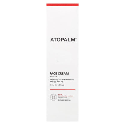 Atopalm, Face Cream, Moisturizing Skin Protection Cream, 1.18 fl oz (35 ml)