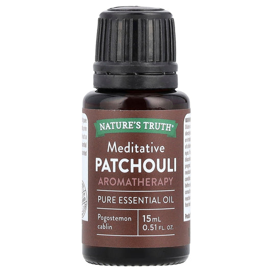 Nature's Truth, Pure Essential Oil, Meditative Patchouli , 0.51 fl oz (15 ml)