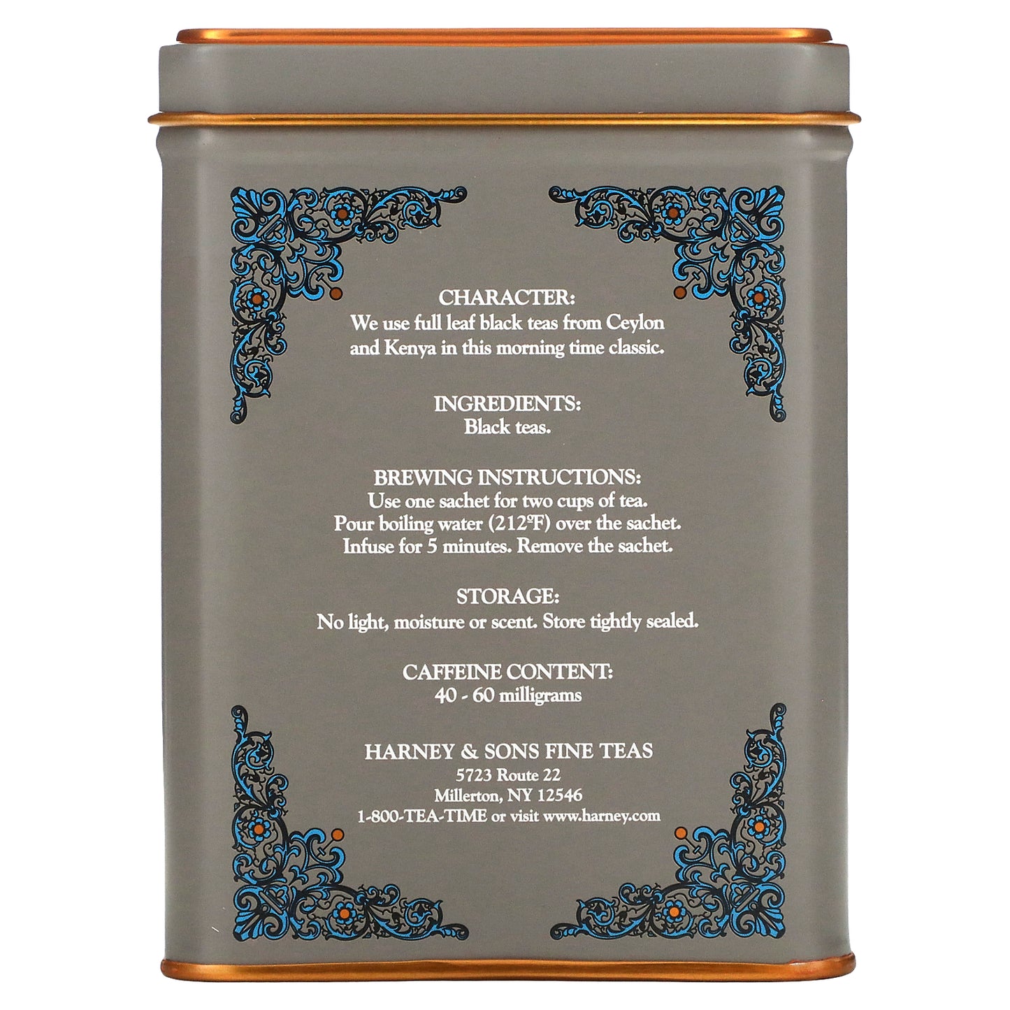 Harney & Sons, HT Tea Blends, English Breakfast, 20 Tea Sachets, 1.4 oz (40 g)