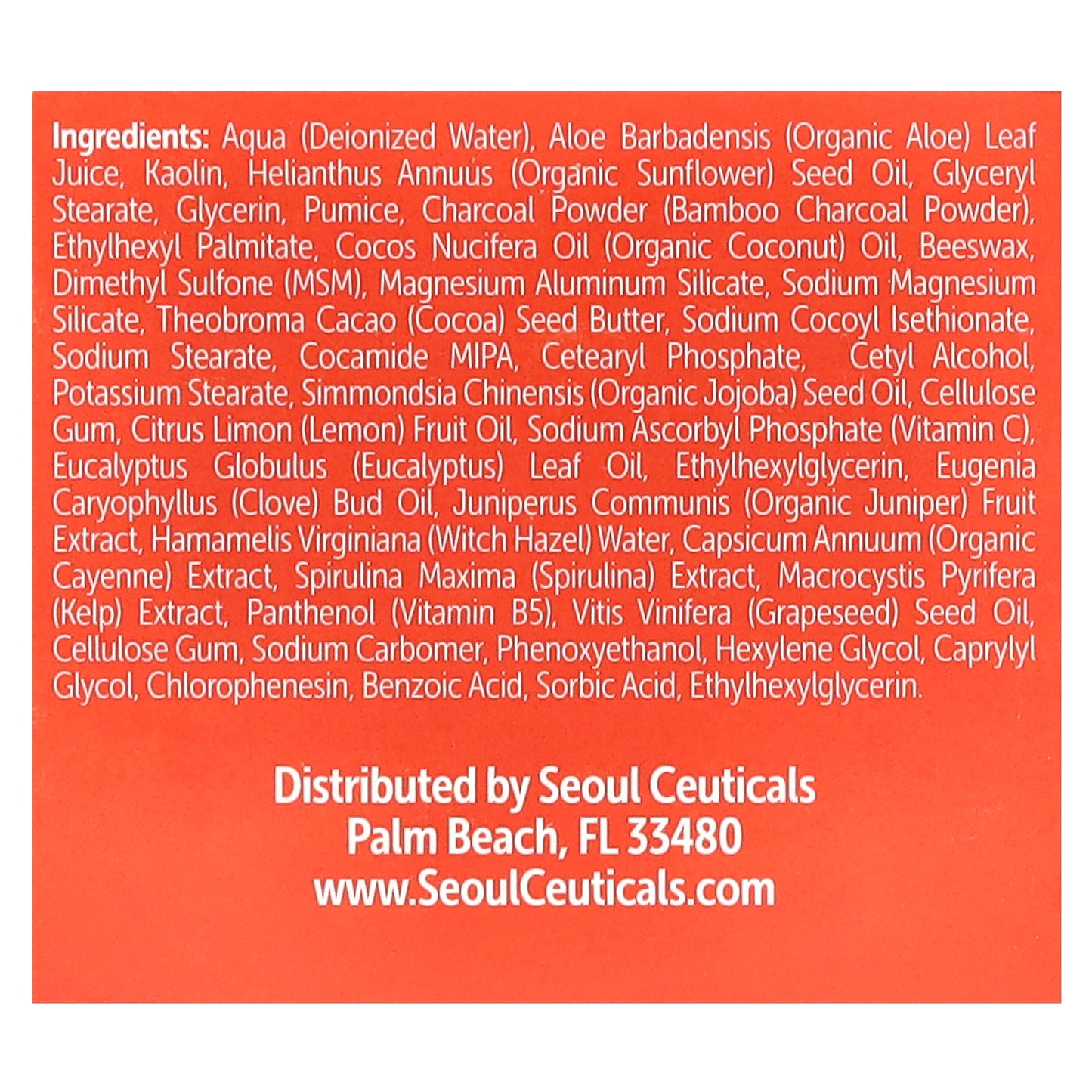 SeoulCeuticals, Exfoliating & Cleansing Face Beauty Mask, 2 fl oz (60 ml)