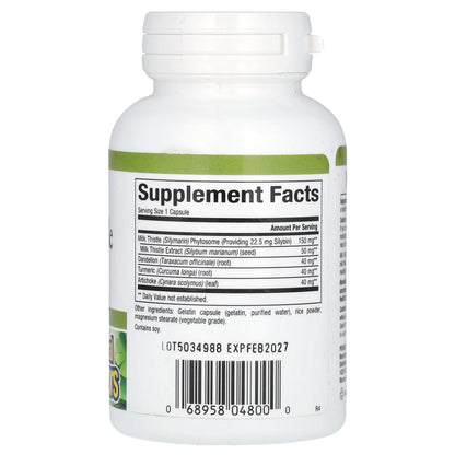 Natural Factors, HerbalFactors®, Milk Thistle, 150 mg, 90 Capsules