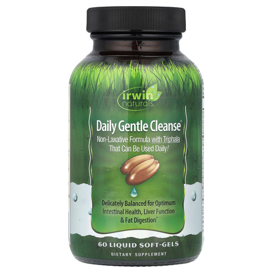 Irwin Naturals, Daily Gentle Cleanse®, 60 Liquid Soft-Gels