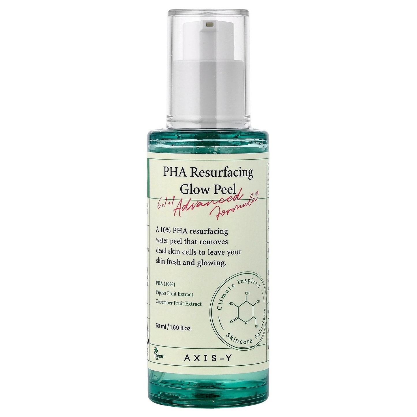 Axis-Y, PHA Resurfacing Glow Peel, 1.69 fl oz (50 ml)