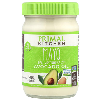 Primal Kitchen, Mayo with Avocado Oil, 12 fl oz (355 ml)