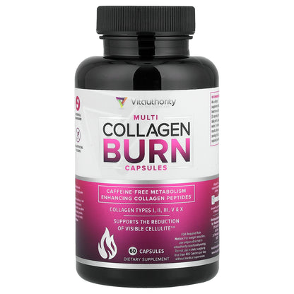Vitauthority, Multi Collagen Burn, 60 Capsules