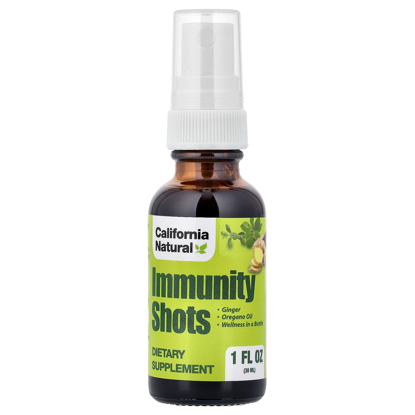 California Natural, Immunity Shots Spray, 1 oz (30 ml)