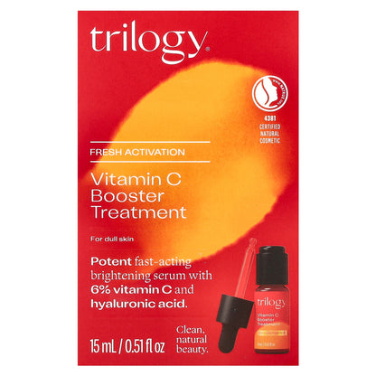 Trilogy, Vitamin C Booster Treatment, 0.51 fl oz (15 ml)