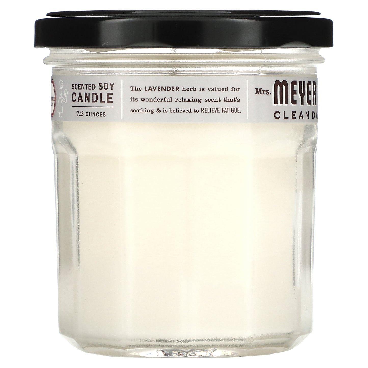 Mrs. Meyers Clean Day, Scented Soy Candle, Lavender Scent, 7.2 oz (204 g)