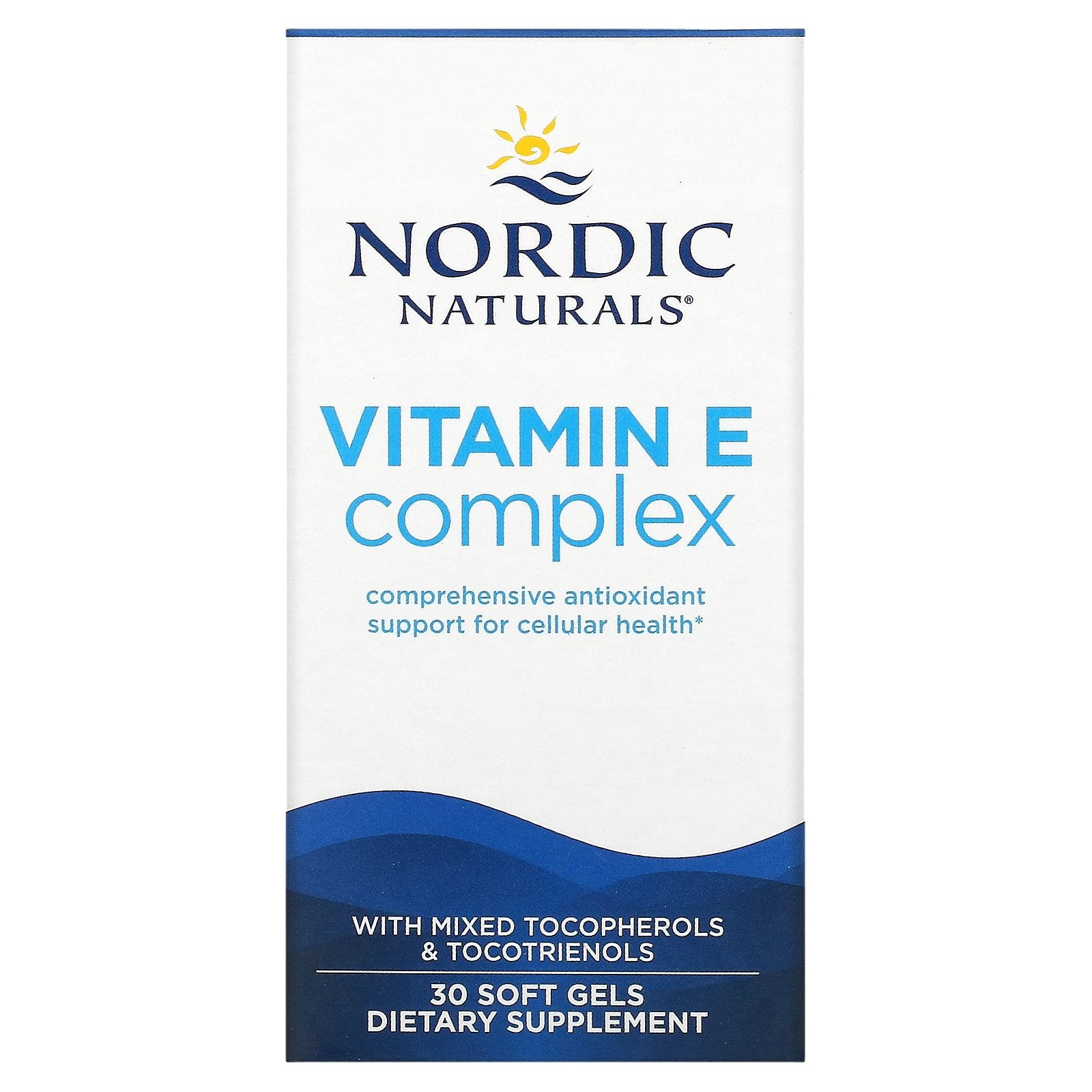 Nordic Naturals, Vitamin E Complex,  30 Soft Gels