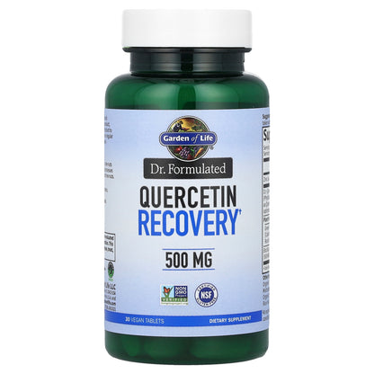 Garden of Life, Dr. Formulated, Quercetin Recovery, 30 Vegan Tablets