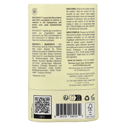 ATTITUDE, Baby Leaves™, Massage Oil Stick, Sweet Almond, 1 oz (30 g)