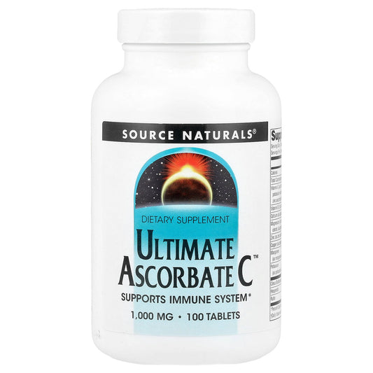 Source Naturals, Ultimate Ascorbate C™, 100 Tablets