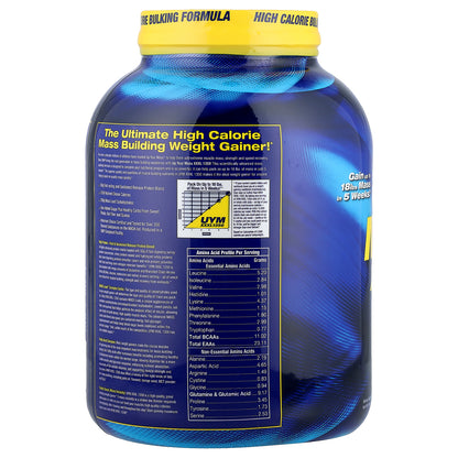 MHP, Up Your Mass, XXXL 1350, French Vanilla Creme, 6 lbs (2,728 g)