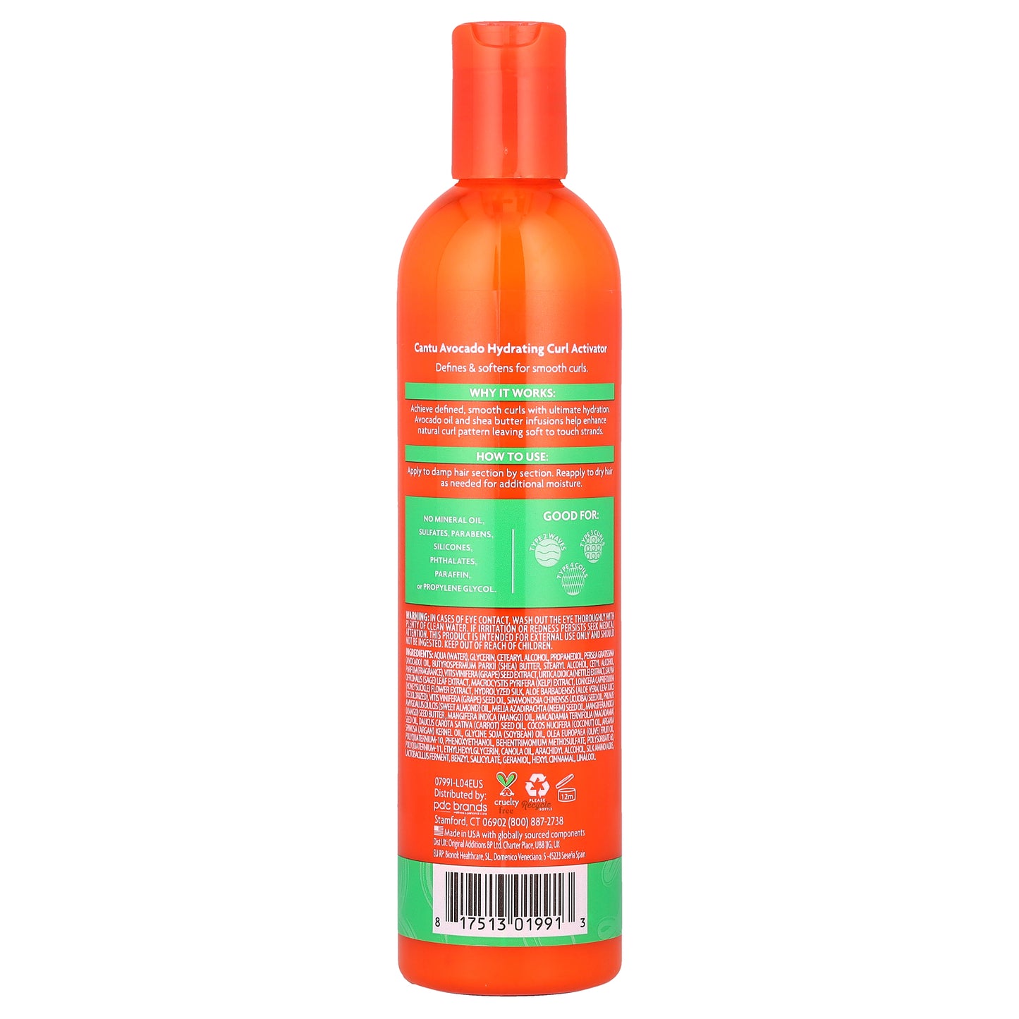 Cantu, Avocado Hydrating Curl Activator, 12 fl oz (355 ml)