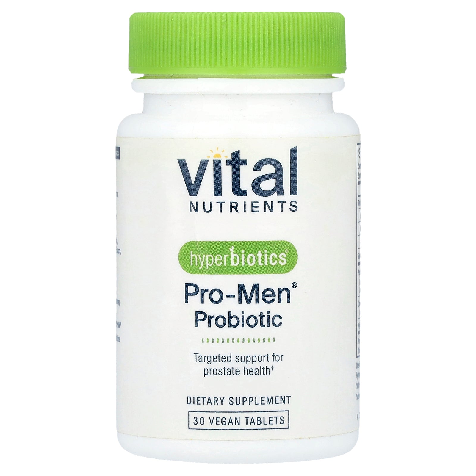 Vital Nutrients, Hyperbiotics®, Pro-Men® Probiotic, 30 Vegan Tablets