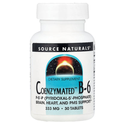 Source Naturals, Coenzymated™ B-6, 30 Tablets