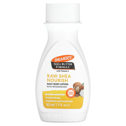 Palmer's, Skin Success® with Vitamin E, Raw Shea Nourish Daily Body Lotion, 1.7 fl oz (50 ml)